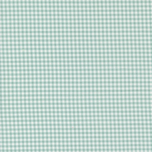 Shine Gingham Sky 55676 12 by Sweetwater - Moda- 1/2 Yard