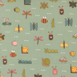Bug Collector - The Bugs- Sky 55731 12 by Sweetwater - Moda- 1/2 Yard