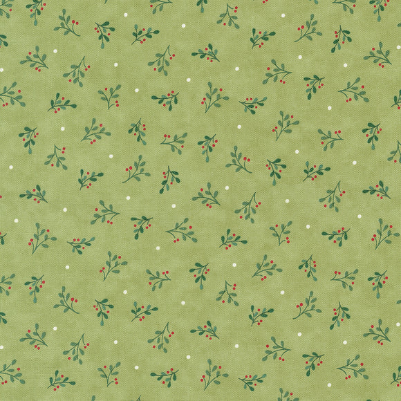 Holidays At Home Tossed Greenery Sage 56075 12 by Deb Strain - Moda