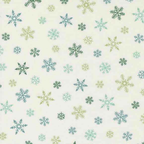 Holidays At Home Snowflakes All Over Snowy White 56077 21 by Deb Strain - Moda