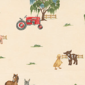 Willows Farm All Over Landscape Blush 56100 20 by Deb Strain- 1/2 Yard