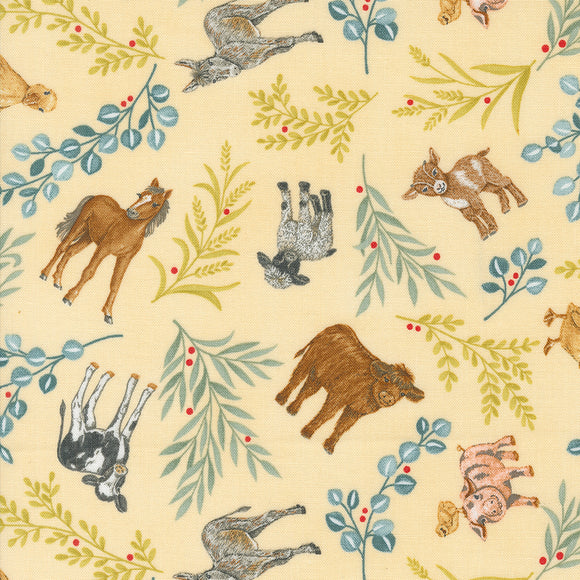 Willows Farm Farm Animals Sunshine 56101 14 by Deb Strain- 1/2 Yard