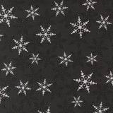 Winter Friends Falling Snow Charcoal Black 56134 18 by Deb Strain- 1/2 Yard