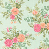 Kindness Rose Garden Mist 56150 18 by Deb Strain- 1/2 Yard