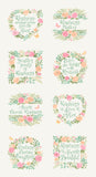 Kindness Panel Dogwood 56157 11 by Deb Strain- 24" X 44"