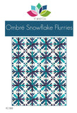 Ombre Snowflake Flurries Pattern by V & Co from Moda - 57"x 71"