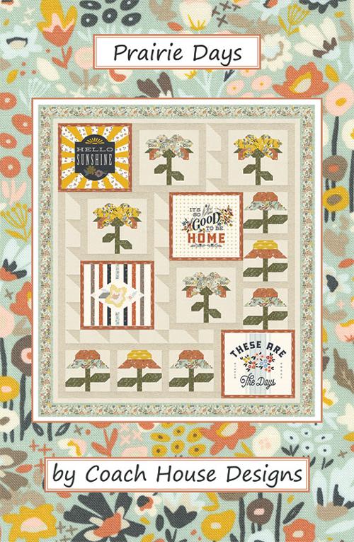 Prairie Days Quilt Kit using Dawn on the Prairie Fabric Collection- by Fancy That Design House- Moda-55
