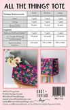 All Things Tote Pattern KAT 113 by Knot and Thread