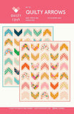 Quilty Arrows Quilt Pattern by Emily Dennis- Quilty Love- Multiple sizes