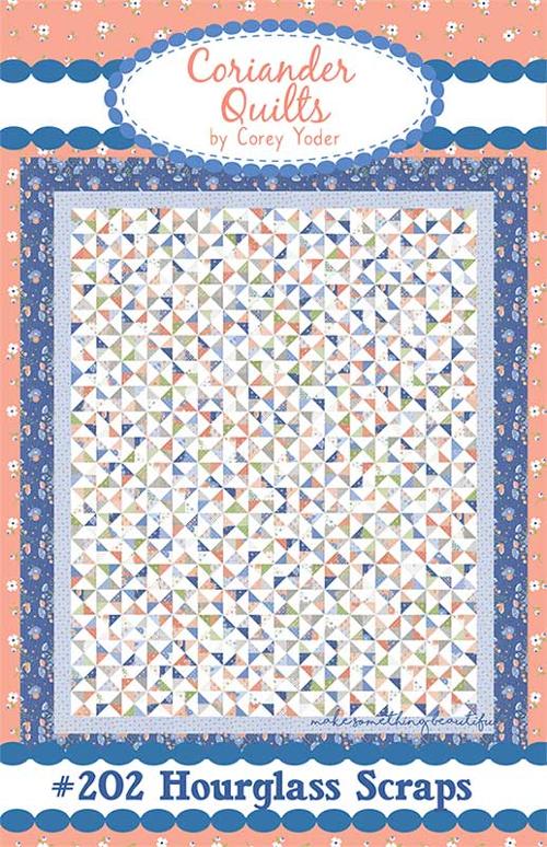 Hourglass Scraps Quilt Pattern by Corey Yoder- Moda- 60