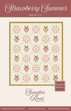 Strawberry Summer Quilt Kit using Evermore by Sweetfire Road - 60" X 71"