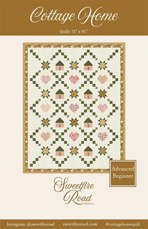 Cottage Home Quilt Kit using Evermore by Sweetfire Road - 71
