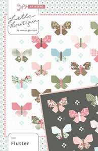 Flutter Quilt Kit in Lovestruck by Lella Boutique - Moda - 76.5 X 83.5"