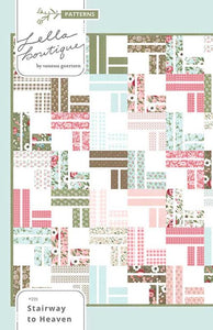 Stairway to Heaven Quilt Kit in Lovestruck by Lella Boutique - Moda - 72.5 X 84.5"