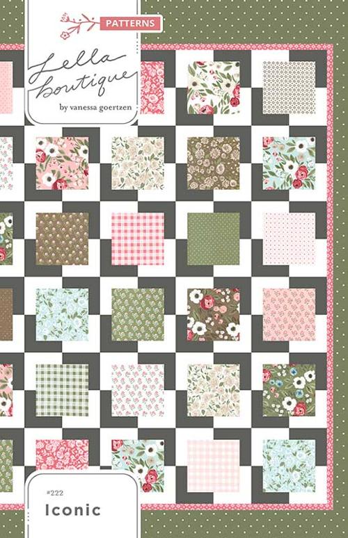 Iconic Quilt Kit in Lovestruck by Lella Boutique - Moda - 78.5 X 78.5