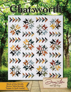 Chatsworth Quilt Kit using Woodland Wildflowers by Fancy That Design House- Moda- 74" x 88"