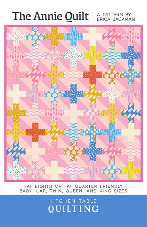 The Annie Quilt Kit by Kitchen Table using Sugar Cone Ruby Star Society - 63