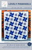 Lovely Pinwheels Pattern  SSM 105 By Seams Sew Me- multiple sizes