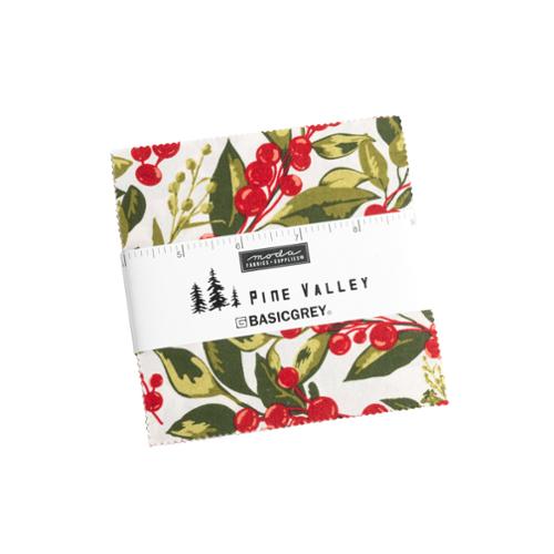 Pine Valley Charm Pack 30740PP by Basic Grey for Moda-