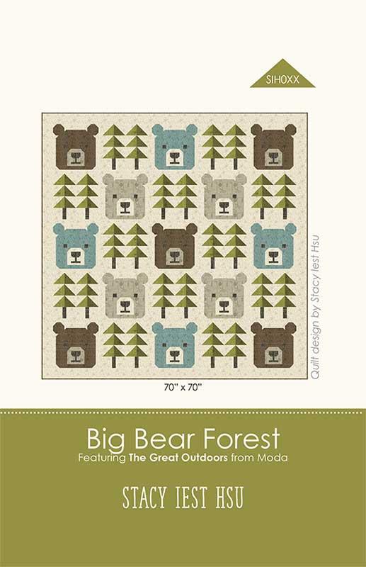 Big Bear Forest- Quilt Kit - 70