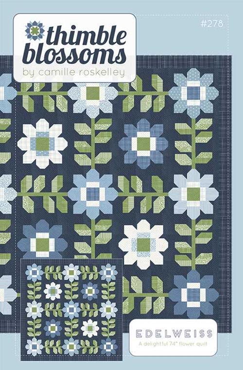 Edelweiss Quilt Pattern  G TB 278  by Camille Roskelley for Thimble Blossoms- 74 X 74