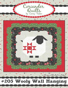 PREORDER Wooly Wallhanging Kit using Starberry by Corey Yoder- Moda-40 X 40"