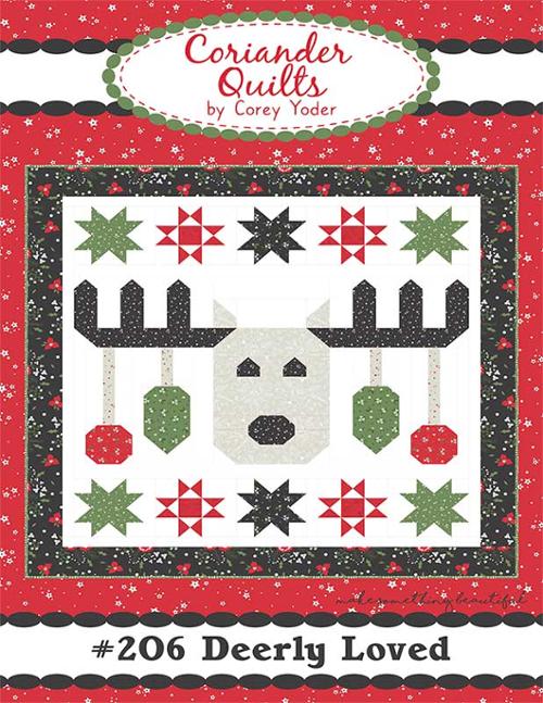 PREORDER Deerly Loved Quilt Kit using Starberry by Corey Yoder- Moda-42 X 42
