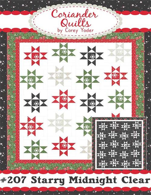 PREORDER Starry Midnight Clear Quilt Kit using Starberry by Corey Yoder- Moda- 68 X 82