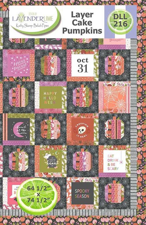 Layer Cake Pumpkins G DLL 216 Pattern By  Lavender Lime