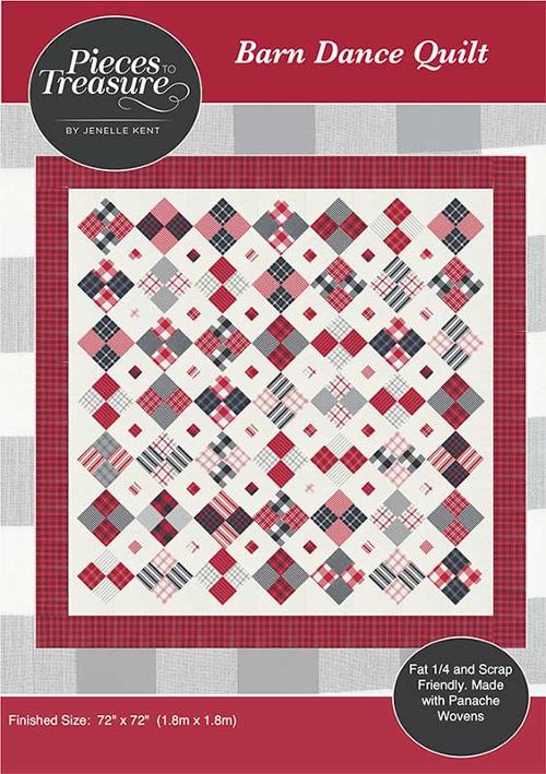 PREORDER Barn Dance Quilt Kit by Pieces To Treasure- Moda- 78