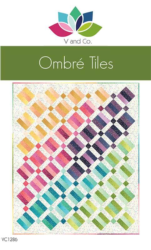 Ombre' Tiles Quilt Kit- by Vand Co- Moda -56