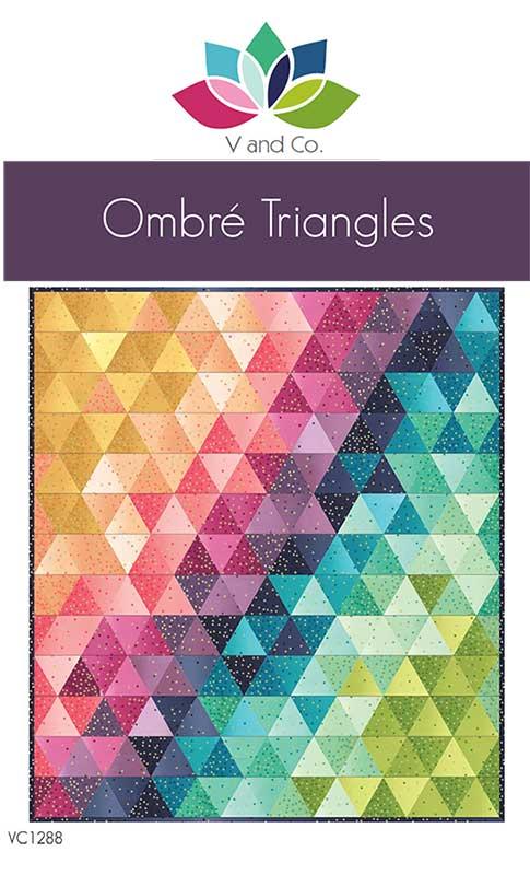 Ombre' Triangles Quilt Kit- 50