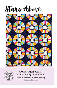 Stars Above Pattern MCQ 015  by Megan Collins- Multiple sizes