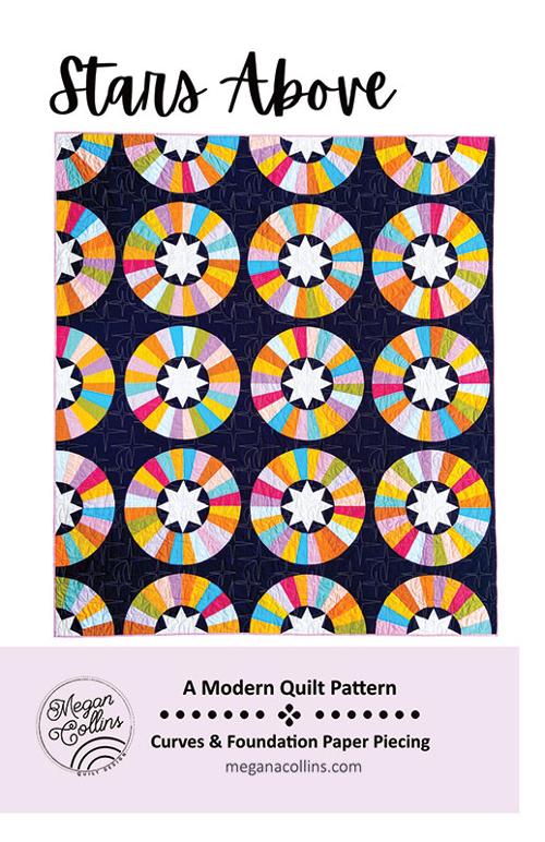 Stars Above Pattern MCQ 015  by Megan Collins- Multiple sizes
