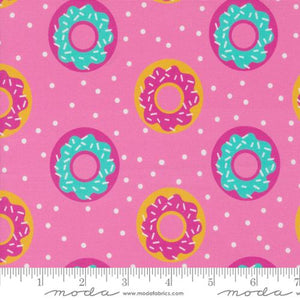 Snack Shack Donut Worry Be Happy Berrylicious 11944 14 by Crystal Manning- Moda- 1/2 Yard