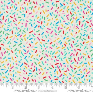 Snack Shack Life Is Better With Sprinkles Cream 11947 11 by Crystal Manning- Moda- 1/2 Yard