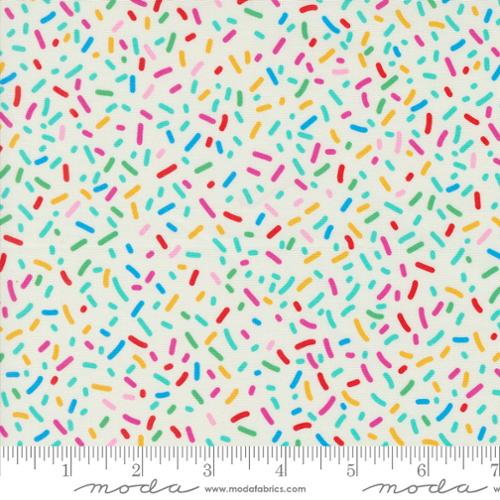 Snack Shack Life Is Better With Sprinkles Cream 11947 11 by Crystal Manning- Moda- 1/2 Yard