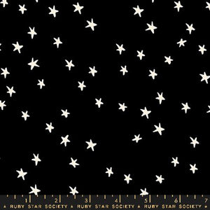 Starry 108" Wideback Black RS4111 50 -  Ruby Star Society-Moda- 1/2 Yard