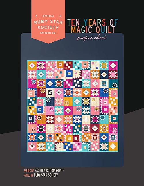 PREORDER 10 Years of Magic Quilt Kit by Ruby Star Society- Moda- 80