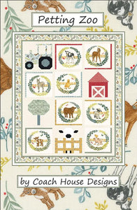 Petting Zoo Quilt Kit  by Deb Strain- 39" X 50"