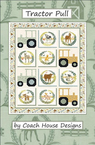 Tractor Pull Quilt Kit  by Deb Strain- 39" X 50"