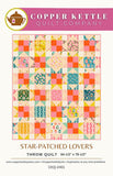 Star-Patched Lovers Pattern G CKQ 2401 by Copper Kettle- 64" x 76"