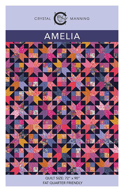 Esther Quilt Pattern by Crystal Manning- Moda-72 X 90