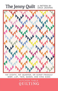 The Jenny Quilt Pattern by Kitchen Table Quilting- Multiple sizes