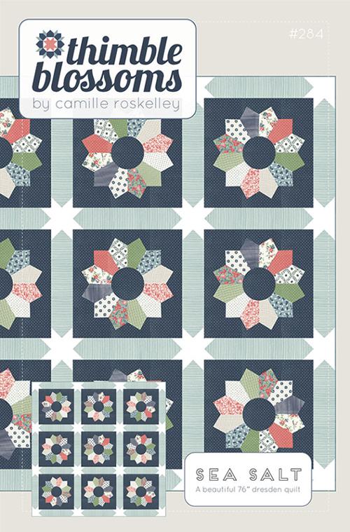 PREORDER  Sea Salt Quilt Kit in Rosemary Cottage by Camille Roskelley - Thimble Blossoms- Moda - 76