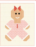 PREORDER Giant Gingers Quilt Kit using December Darling by Heather Briggs- Moda- 49 X 63"