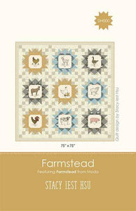 Farmstead G* SIH 102 Pattern by Stacy Iest-Hsu- 75" X 75"