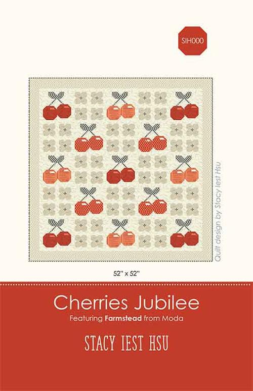 Cherries Jubilee Quilt Kit by  Stacy  Lest Hsu- Moda- 52