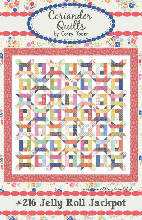 Jelly Roll Jackpot Quilt Kit  by Corey Yoder- Moda- 70