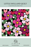 Little Holland Pattern G CQ 018 By Crinkly Quilts- 60 X 60"